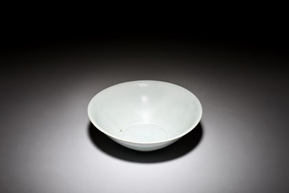 CELADON GLAZED CONICAL BOWL