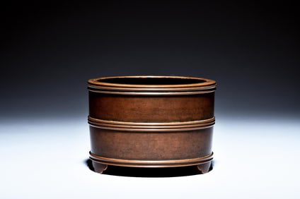 BRONZE TRIPOD CENSER