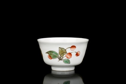 FAMILLE ROSE 'FRUITS' CUP