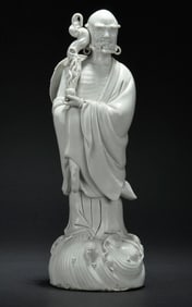 BLANC DE CHINE BODHIDHARMFIGURE