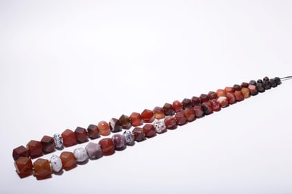 RED AGATE NECKLACE
