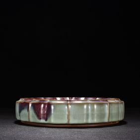 SONG JUN KILN MOON WHITE GLAZE YAO CHANGE ROSE LOTUS PETAL WASH