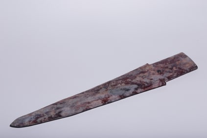 ANCIENT JADE BELT WITH JADE DAGGER