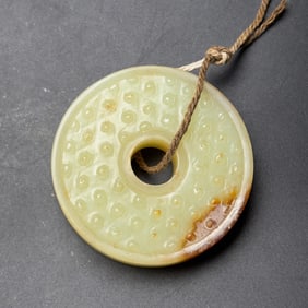 EXQUISITE HETIAN JADE MILK NAIL GRAIN PACKAGE PULP MELLOW QIN COLOR BEAUTIFUL