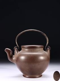 DAHENG STYLE PURPLE CLAY EGG-WRAPPED PURPLE CLAY POT