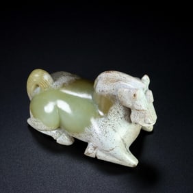 HETIAN JADE HORSE