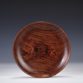 QING DYNASTY HUANGHUALI APPRECIATION PLATE