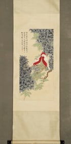 IN THE NON-PARROT FIGURE VERTICAL AXIS FINE MOUNTED FINE WORKS