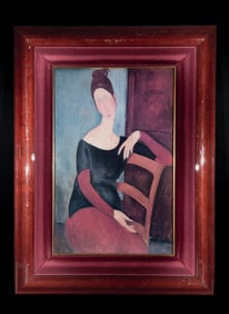 AMEDEO MODIGLIANI PRINT WITH GALLERY FRANCE