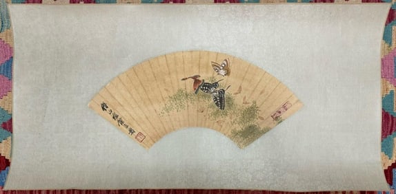 QI BAISHI, FLOWER BUTTERFLY PAINTING