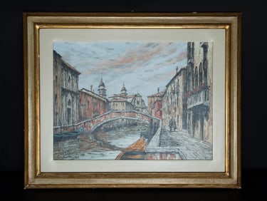 MICHELE VIAN OIL ON PLATE