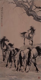 XU BEIHONG?S FIVE HORSES