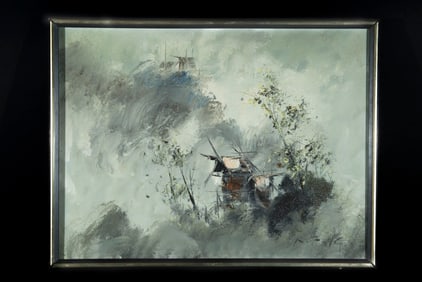 KEE FUNG NG OIL PAINTING HUANG QIFENG