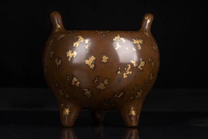 BRONZE THREE LEGGED CENSER