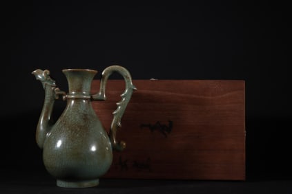 SONG RU KILN AZURE GLAZE HOLDING POT