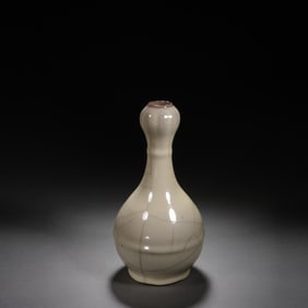 QING DYNASTY BROTHER GLAZE GOURD BOTTLE