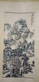 WU ZHENG, LANDSCAPE, HANGING SCROLL