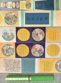 ZHANG DAQIAN, BUDDHAS LONG SCROLL