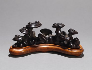 A ZI TAN FLORAL PEN HOLDER