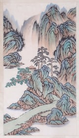 WU QINGMU ATTRIBUTED TO,LANDSCAPE
