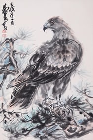 HUANG ZHOU ATTRIBUTED TO,EAGLE