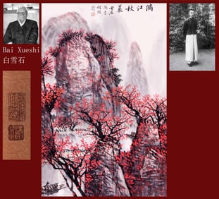 BAI XUESHI ATTRIBUTED TO,LANDSCAPE