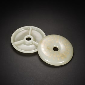 QING DYNASTY WHITE JADE POETRY INCENSE BOX