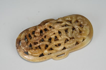 ANCIENT JADE CARVED PENDANT