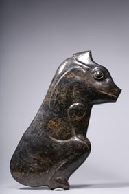 ANCIENT JADE PIG ORNAMENT