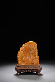 QING DYNASTY TIANHUANG MOUNTAIN FOREST HERMIT MOUNTAIN