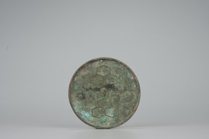 QING DYNASTY OLD BRONZE MIRROR
