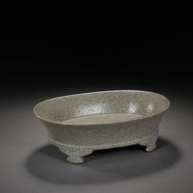 QING DYNASTY GE-GLAZED INCENSE BURNER