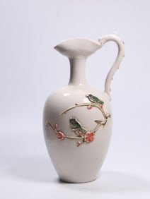LOTUS LEAF DRAGON PATTERN VASE