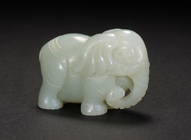 HETIAN JADE ELEPHANT