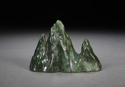 QING DYNASTY BIYU MOUNTAIN SCHOLAR