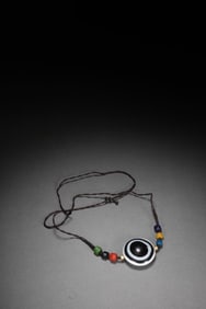 QING DYNASTY OLD DZI BEAD