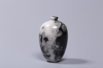 ZHONGJIANG FLOWERSTONE SNUFF BOTTLE