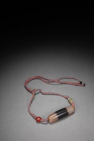 QING DYNASTY OLD DZI BEAD