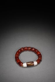 QING DYNASTY OLD MULTI-TREASURE BRACELET