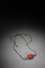 QING DYNASTY OLD DZI BEAD
