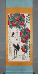 QI BAISHI, LONGEVITY OF THE CRANE