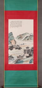 ZHANG DAQIAN, XI SHAN GUI YIN TU, HANGING SCROLL, FINE MOUNTING