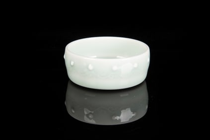 CELADON GLAZED AND IMPRESSED WASHER