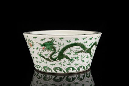 FAMILLE VERTE 'DRAGON' WASHER