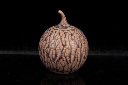 PORCELAIN 'WALNUT' ORNAMENT