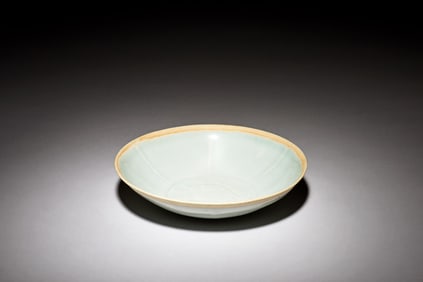 CELADON GLAZED 'FISH' BOWL