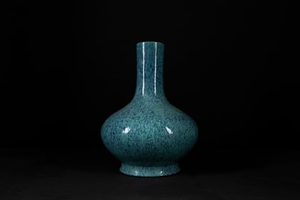 LUJUN GLAZE VASE (WITH A HOLE AT THE BOTTOM)