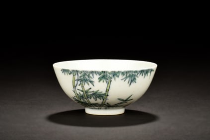 DOUCAI 'BAMBOO' BOWL
