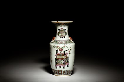 WUCAI 'FLOWER PLANTERS' VASE WITH HANDLES