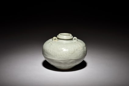 CELADON GLAZED AND IMPRESSED WASHER